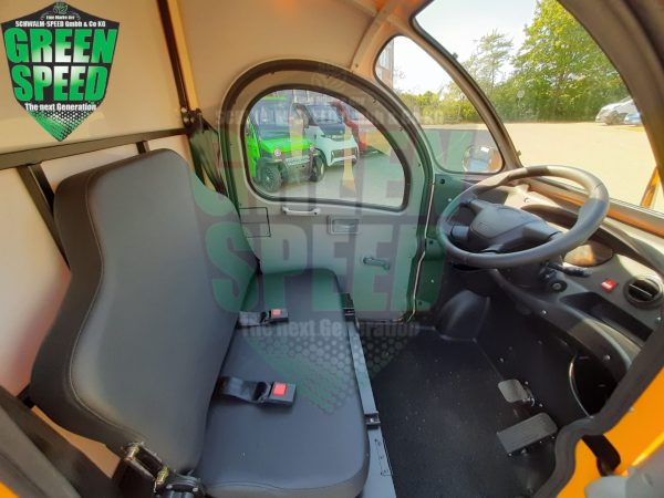 4-Rad Elektro Transporter E-MAX mit Kofferaufbau L6e Microauto Miniauto Mopedauto Microcar Minitransporter E-Truck V-MAX – Bild 15