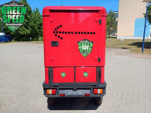 4-Rad Elektro Transporter E-MAX mit Kofferaufbau L6e Microauto Miniauto Mopedauto Microcar Minitransporter E-Truck V-MAX – Bild 28