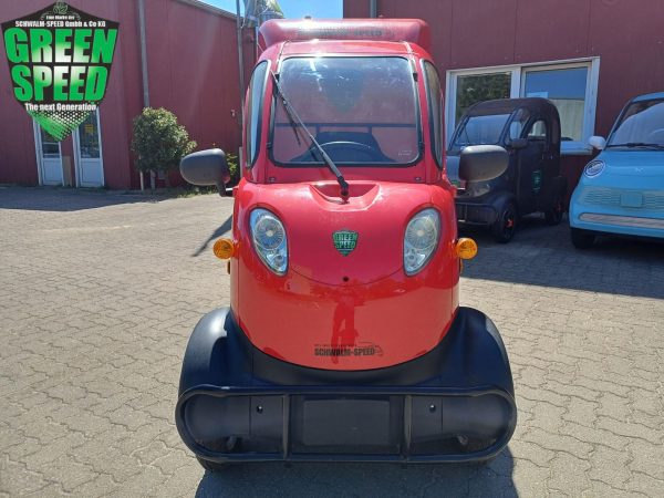 4-Rad Elektro Transporter E-MAX mit Kofferaufbau L6e Microauto Miniauto Mopedauto Microcar Minitransporter E-Truck V-MAX – Bild 30