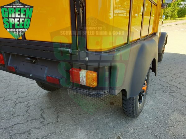 4-Rad Elektro Transporter E-MAX mit Kofferaufbau L6e Microauto Miniauto Mopedauto Microcar Minitransporter E-Truck V-MAX – Bild 22
