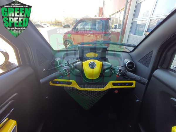 3-Rad GREEN-SPEED Trike Premium Elektro Kabinenroller 2 Sitzer – Bild 11