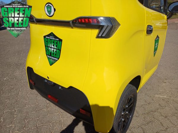 3-Rad GREEN-SPEED Trike Premium Elektro Kabinenroller 2 Sitzer – Bild 21