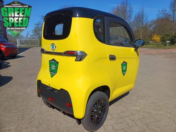 3-Rad GREEN-SPEED Trike Premium Elektro Kabinenroller 2 Sitzer – Bild 4