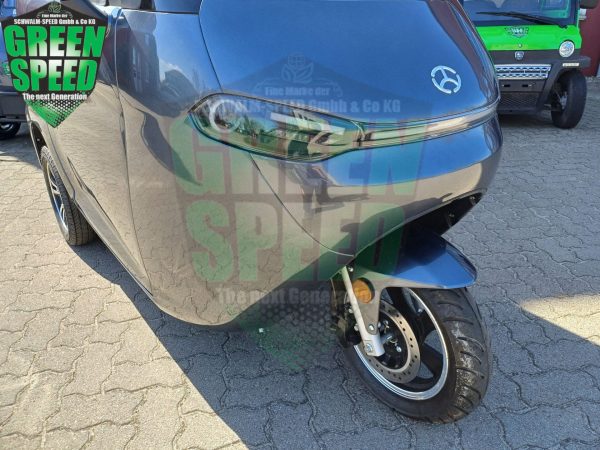 3-Rad GREEN-SPEED Trike Premium Elektro Kabinenroller 2 Sitzer – Bild 43