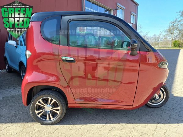 3-Rad GREEN-SPEED Trike Premium Elektro Kabinenroller 2 Sitzer – Bild 30