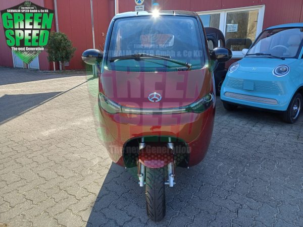 3-Rad GREEN-SPEED Trike Premium Elektro Kabinenroller 2 Sitzer – Bild 34