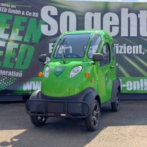 4-Rad E-QUAD Elektro 2 Sitzer Kabinenroller 45km/h Elektrofrosch Frosch Minauto Microcar Mopedauto Miniauto CAR