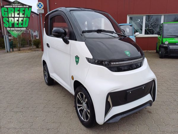 4-Rad GREEN-SPEED Cube Premium Elektro Kabinenroller 2-Sitzer Futura Stormborn Geco – Bild 2