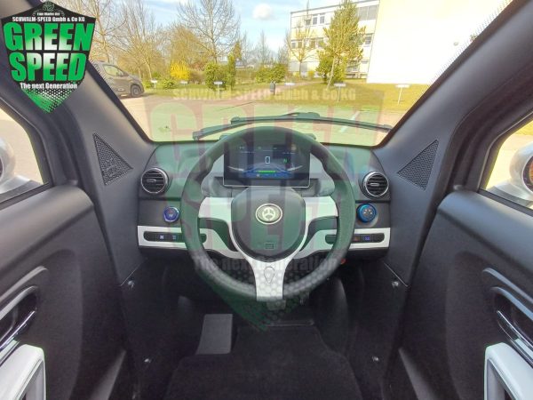 4-Rad GREEN-SPEED Cube Premium Elektro Kabinenroller 2-Sitzer Futura Stormborn Geco – Bild 11