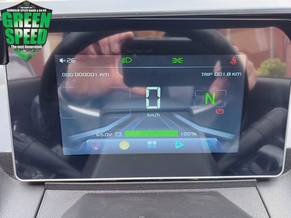 4-Rad GREEN-SPEED Cube Premium Elektro Kabinenroller 2-Sitzer Futura Stormborn Geco – Bild 12