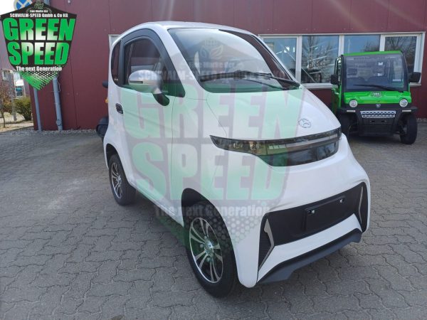 4-Rad GREEN-SPEED Cube Premium Elektro Kabinenroller 2-Sitzer Futura Stormborn Geco