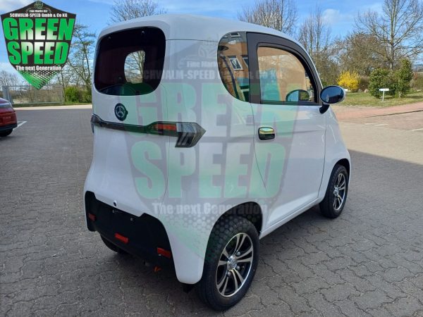 4-Rad GREEN-SPEED Cube Premium Elektro Kabinenroller 2-Sitzer Futura Stormborn Geco – Bild 32
