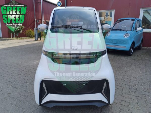 4-Rad GREEN-SPEED Cube Premium Elektro Kabinenroller 2-Sitzer Futura Stormborn Geco – Bild 35