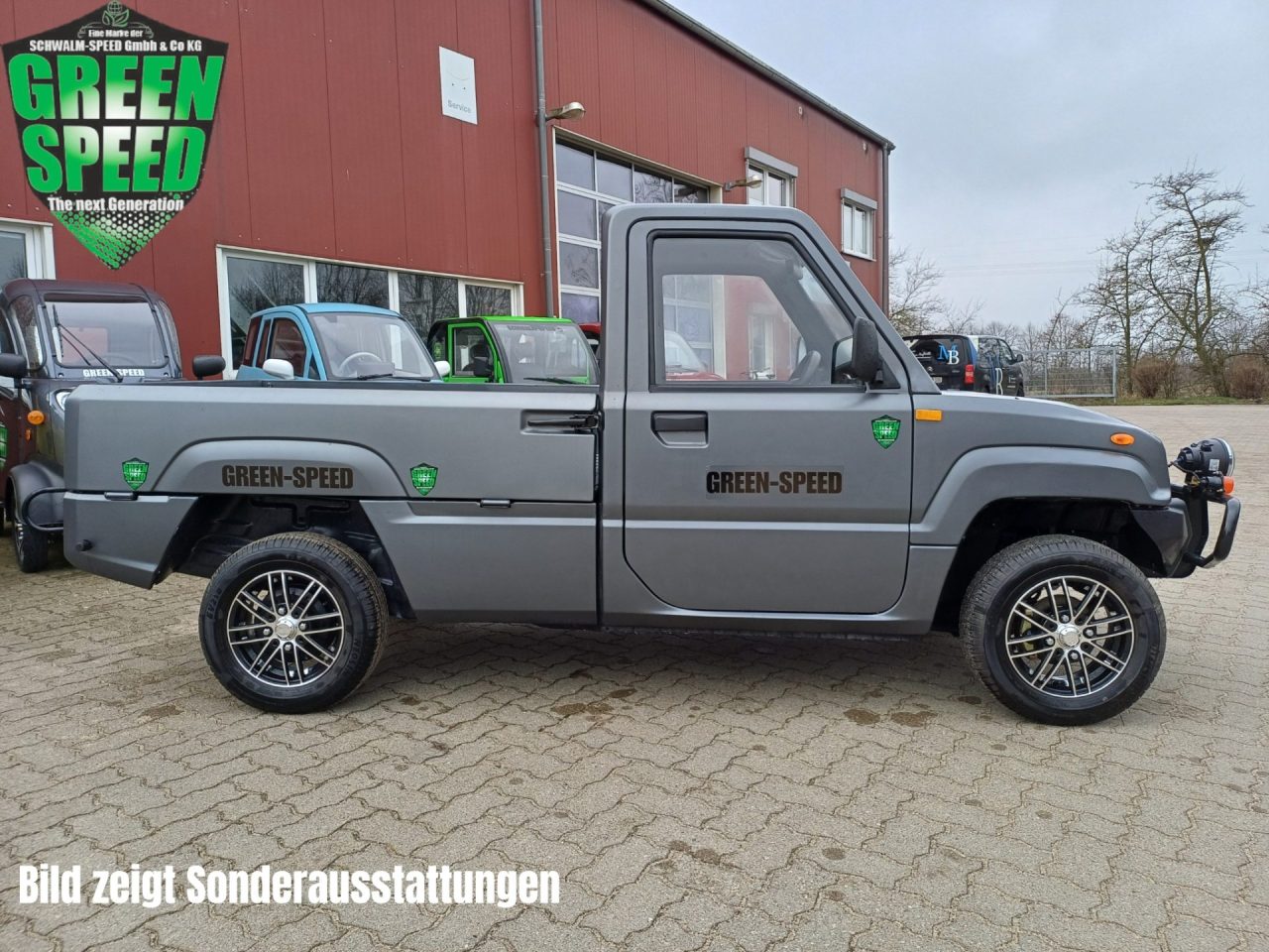 Pickman 4×2 Elektro PICK UP L7e – Greenspeed