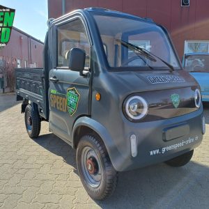 Cargo GRAND FOUR 4Rad Pritsche 2 Sitzer Pickup Toro 4 Rad Kipper Grandfour 4 LKW Kipper Mopedauto Microcar Aixam Mega D-Truck E-Truck