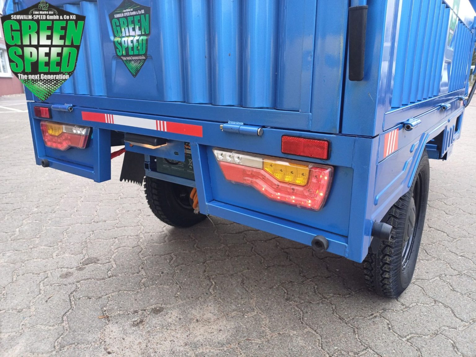AMR Elektro Cargo Kipper 400 Big Premium Runner Microcar Mopedauto ...