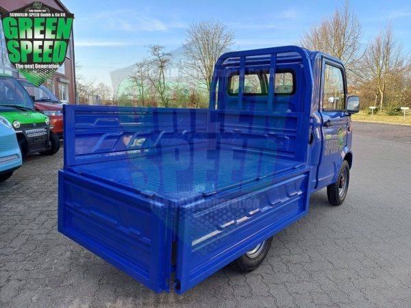 Cargo GRAND FOUR 4Rad Pritsche 2 Sitzer Pickup Toro 4 Rad Kipper Grandfour 4 LKW Kipper Mopedauto Microcar Aixam Mega D-Truck E-Truck – Bild 35