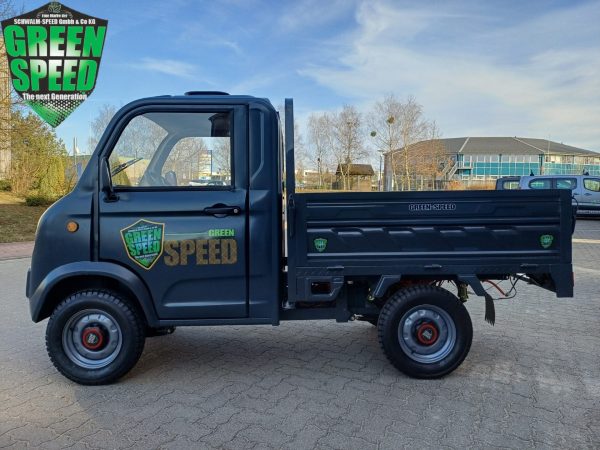 Cargo GRAND FOUR 4Rad Pritsche 2 Sitzer Pickup Toro 4 Rad Kipper Grandfour 4 LKW Kipper Mopedauto Microcar Aixam Mega D-Truck E-Truck – Bild 10