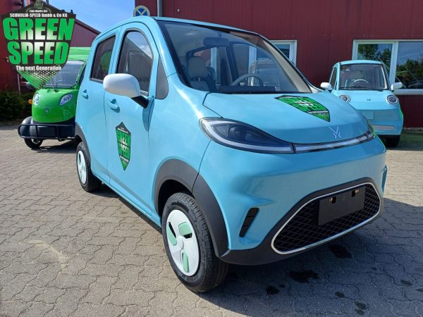 4 Rad "LEO" 4 Sitzer Microauto mit viel Komfort 5 türer mit KOFFERRAUM! L7e Minauto Familienauto Mopedauto MINIAUTO Minivan – Bild 4