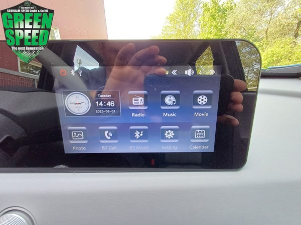 4 Rad "LEO" 4 Sitzer Microauto mit viel Komfort 5 türer mit KOFFERRAUM! L7e Minauto Familienauto Mopedauto MINIAUTO Minivan – Bild 20
