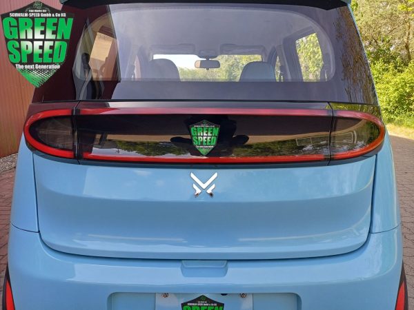 4 Rad "LEO" 4 Sitzer Microauto mit viel Komfort 5 türer mit KOFFERRAUM! L7e Minauto Familienauto Mopedauto MINIAUTO Minivan – Bild 25