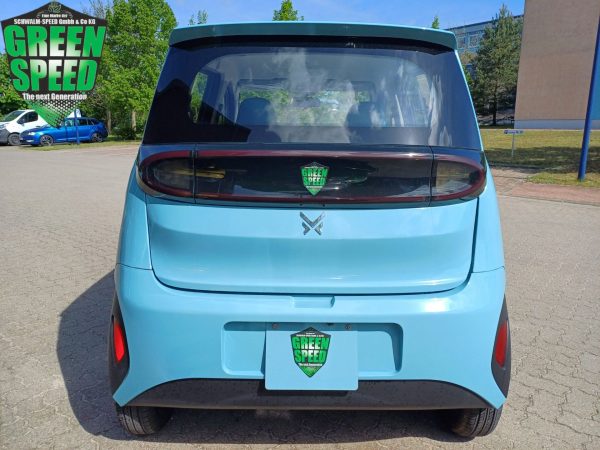 4 Rad "LEO" 4 Sitzer Microauto mit viel Komfort 5 türer mit KOFFERRAUM! L7e Minauto Familienauto Mopedauto MINIAUTO Minivan – Bild 8