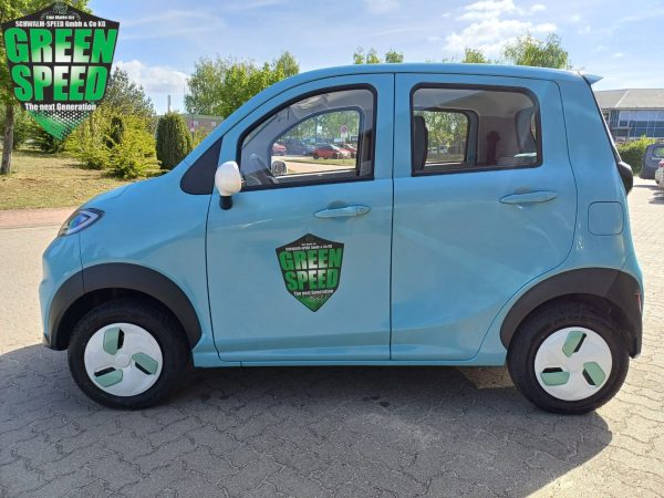 4 Rad "LEO" 4 Sitzer Microauto mit viel Komfort 5 türer mit KOFFERRAUM! L7e Minauto Familienauto Mopedauto MINIAUTO Minivan – Bild 9