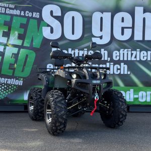 E-Quad ATV 4X4 UTV Elektro 45km/h ALLRAD Elektro Quad Elektrisches 4Rad 4WD L6e ab 15 Jahren Hecht