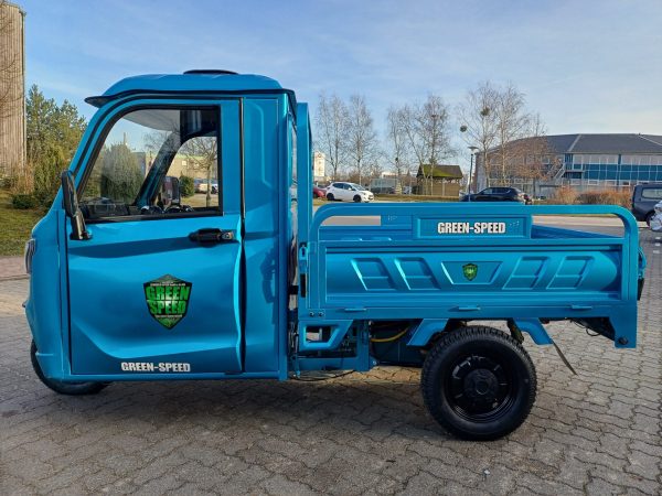 3-Rad Elektro Kipper Cargo Premium "PETER" Pritsche Elektro Frosch Volta Pro Runner APE Porter D-Truck E-Truck Hopper – Bild 8