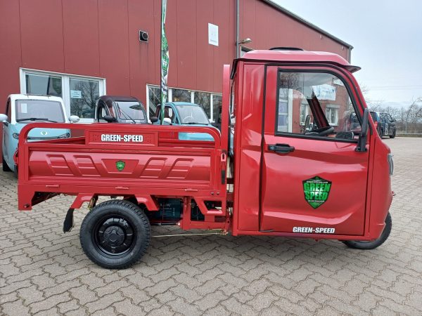 3-Rad Elektro Kipper Cargo Premium "PETER" Pritsche Elektro Frosch Volta Pro Runner APE Porter D-Truck E-Truck Hopper – Bild 28