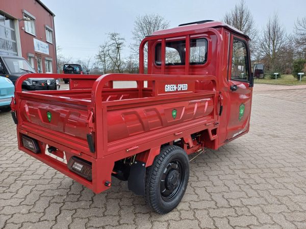 3-Rad Elektro Kipper Cargo Premium "PETER" Pritsche Elektro Frosch Volta Pro Runner APE Porter D-Truck E-Truck Hopper – Bild 43