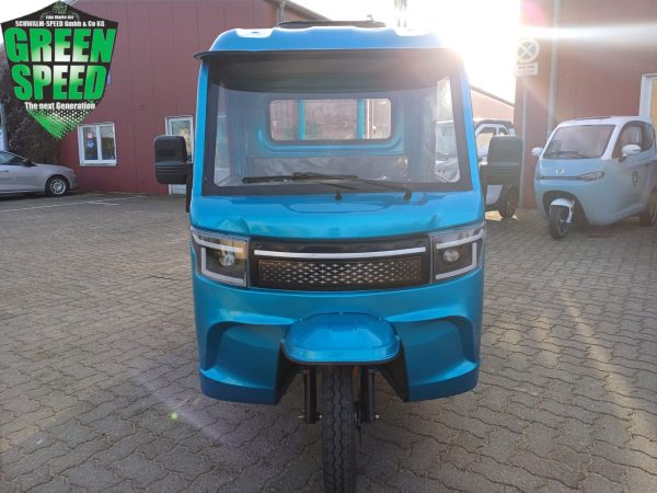 3-Rad Elektro Kipper Cargo Premium "PETER" Pritsche Elektro Frosch Volta Pro Runner APE Porter D-Truck E-Truck Hopper – Bild 10