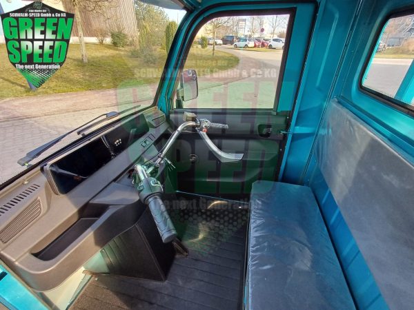 3-Rad Elektro Kipper Cargo Premium "PETER" Pritsche Elektro Frosch Volta Pro Runner APE Porter D-Truck E-Truck Hopper – Bild 11