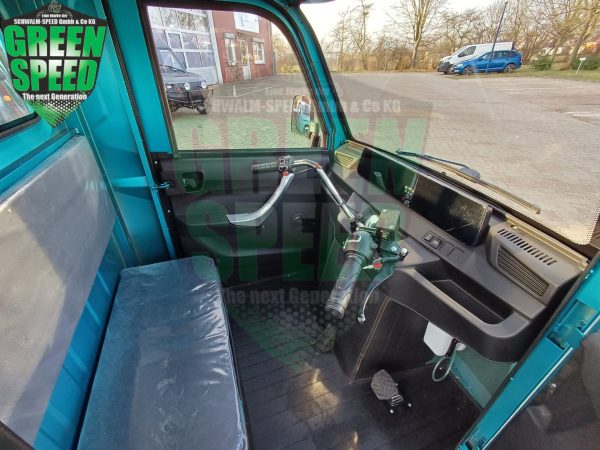 3-Rad Elektro Kipper Cargo Premium "PETER" Pritsche Elektro Frosch Volta Pro Runner APE Porter D-Truck E-Truck Hopper – Bild 12