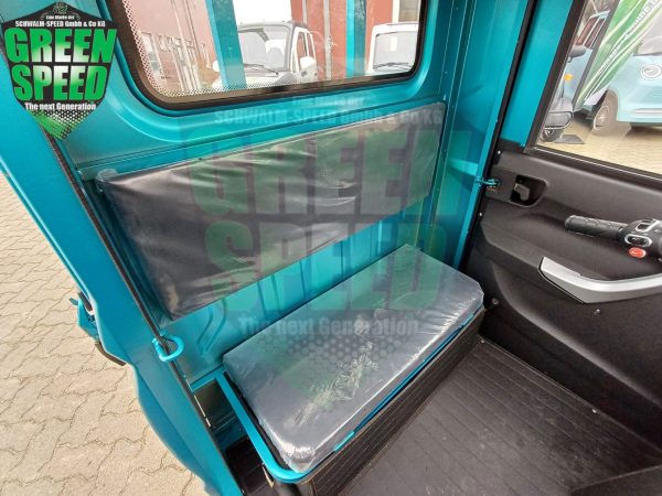 3-Rad Elektro Kipper Cargo Premium "PETER" Pritsche Elektro Frosch Volta Pro Runner APE Porter D-Truck E-Truck Hopper – Bild 13