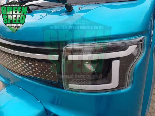 3-Rad Elektro Kipper Cargo Premium "PETER" Pritsche Elektro Frosch Volta Pro Runner APE Porter D-Truck E-Truck Hopper – Bild 18