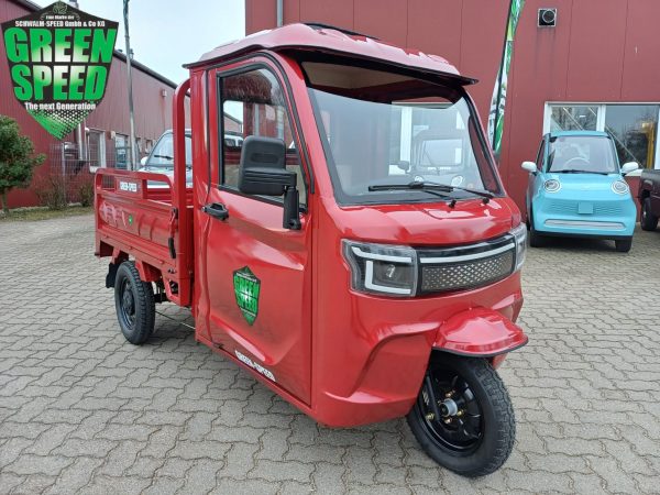 3-Rad Elektro Kipper Cargo Premium "PETER" Pritsche Elektro Frosch Volta Pro Runner APE Porter D-Truck E-Truck Hopper – Bild 26