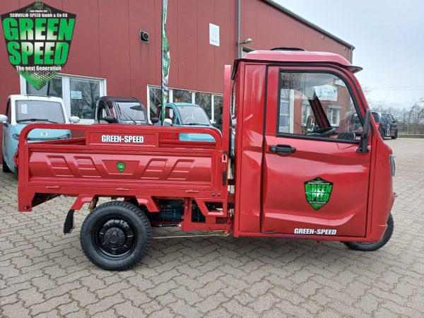 3-Rad Elektro Kipper Cargo Premium "PETER" Pritsche Elektro Frosch Volta Pro Runner APE Porter D-Truck E-Truck Hopper – Bild 27