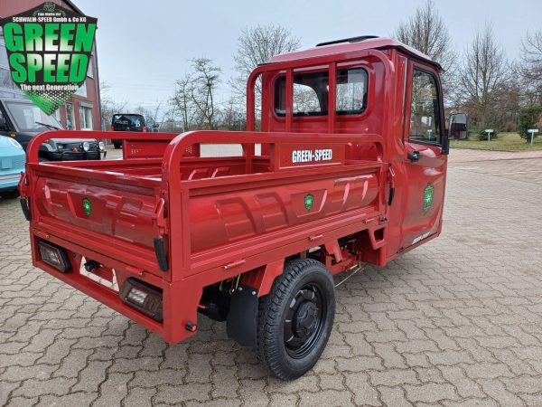 3-Rad Elektro Kipper Cargo Premium "PETER" Pritsche Elektro Frosch Volta Pro Runner APE Porter D-Truck E-Truck Hopper – Bild 28
