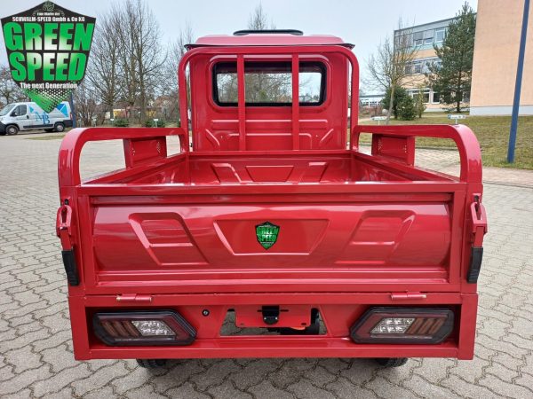 3-Rad Elektro Kipper Cargo Premium "PETER" Pritsche Elektro Frosch Volta Pro Runner APE Porter D-Truck E-Truck Hopper – Bild 29