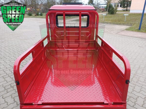 3-Rad Elektro Kipper Cargo Premium "PETER" Pritsche Elektro Frosch Volta Pro Runner APE Porter D-Truck E-Truck Hopper – Bild 30