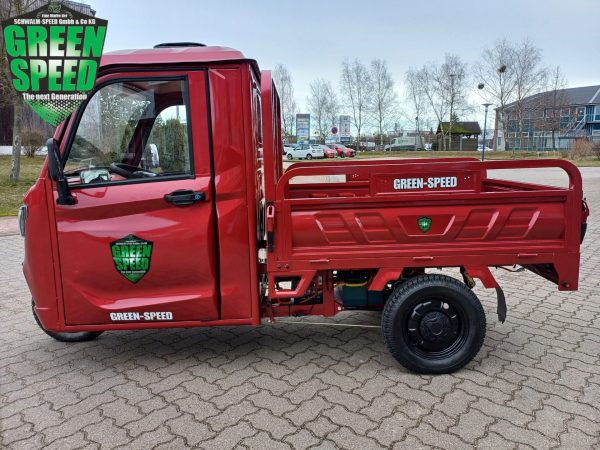 3-Rad Elektro Kipper Cargo Premium "PETER" Pritsche Elektro Frosch Volta Pro Runner APE Porter D-Truck E-Truck Hopper – Bild 34