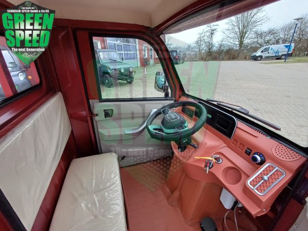 3-Rad Elektro Kipper Cargo Premium "PETER" Pritsche Elektro Frosch Volta Pro Runner APE Porter D-Truck E-Truck Hopper – Bild 37