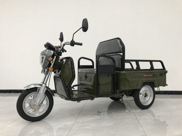 3-Rad Elektro Cargo "L-Klasse" Pritsche mit Kippfunktion 40/25 km/h Mopedauto Microcar Runner APE Lastendreirad Lastenrad – Bild 9