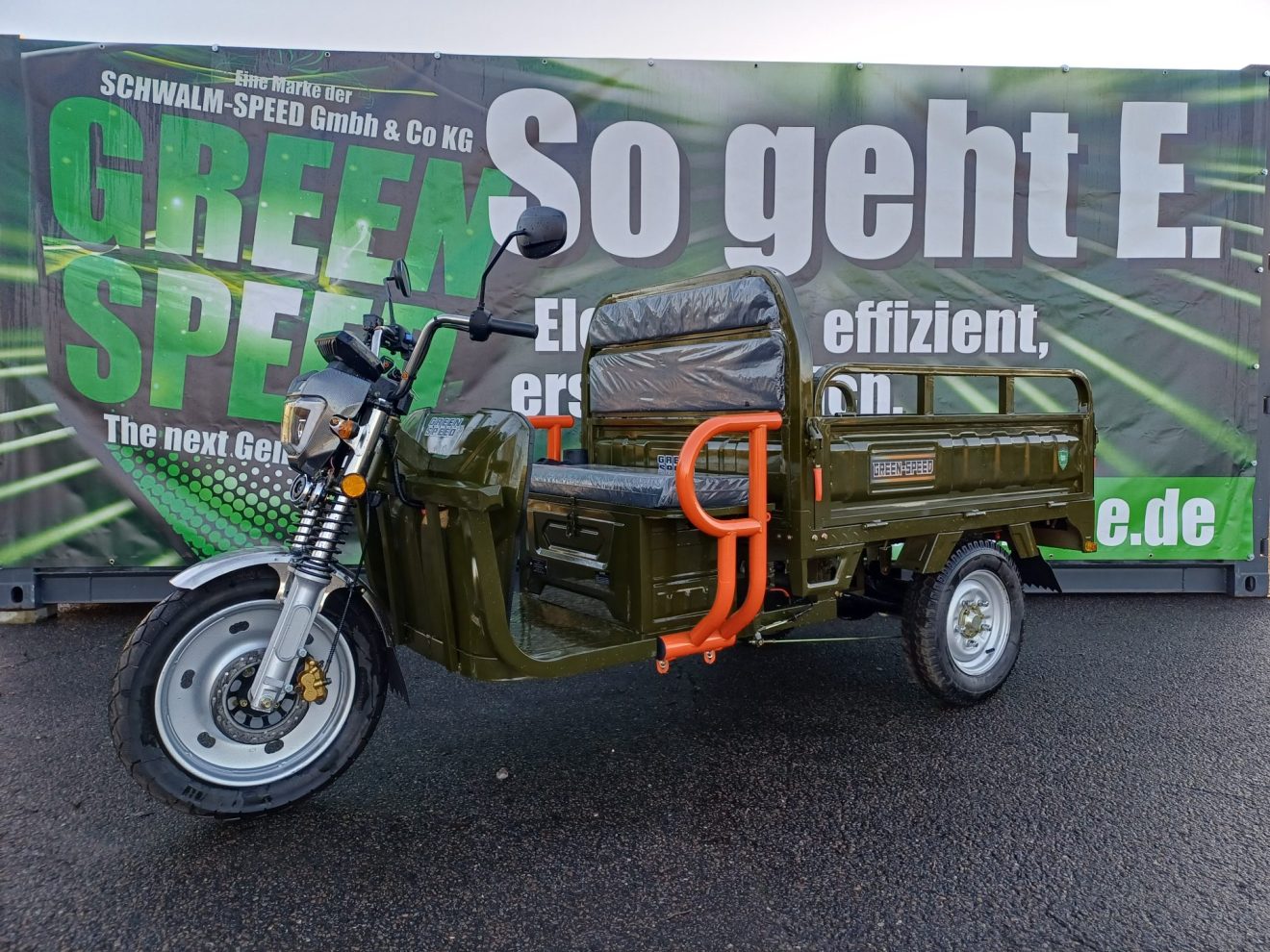 XL Klasse Elektro Cargo Kipper Pritsche Kabinenroller Microcar Minauto ...